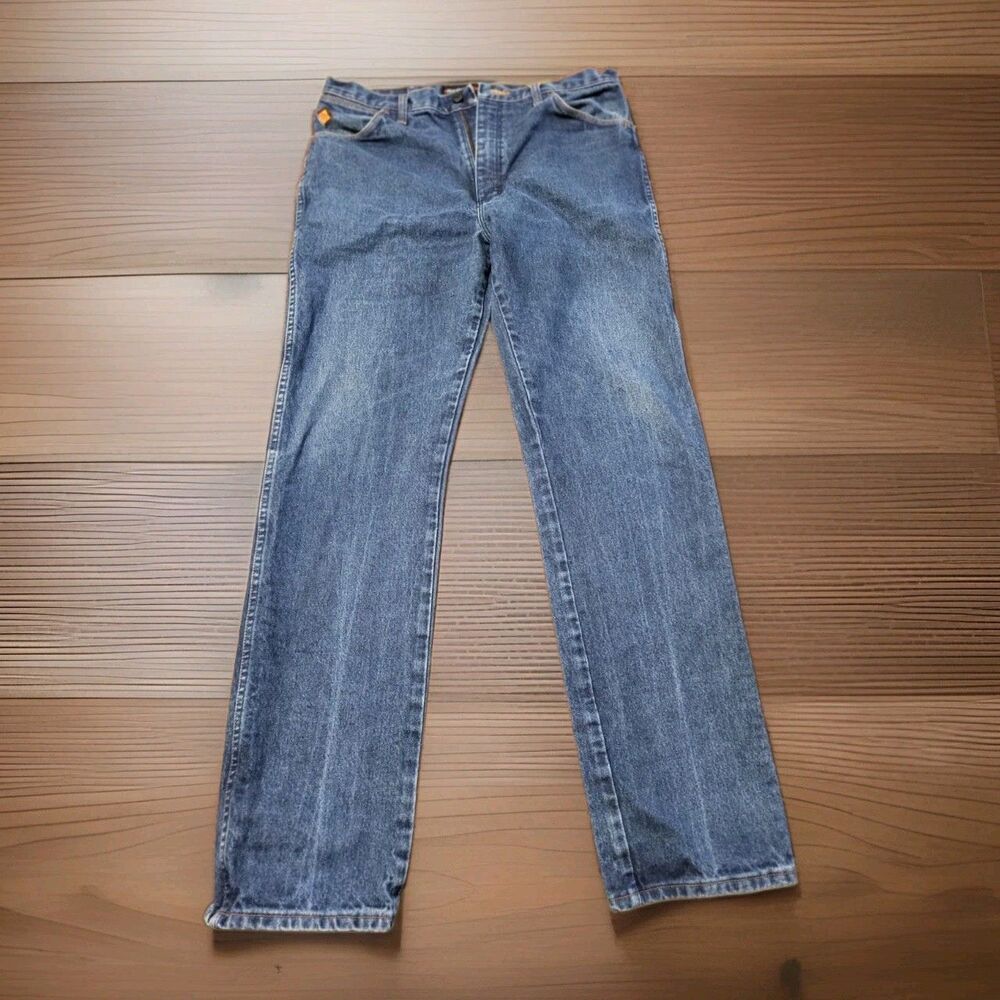 Wrangler FR Jeans 35x36 FR13MWZ Flame Resistant Cowboy Cut Work Denim